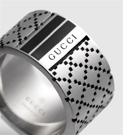 designer gucci silver rings